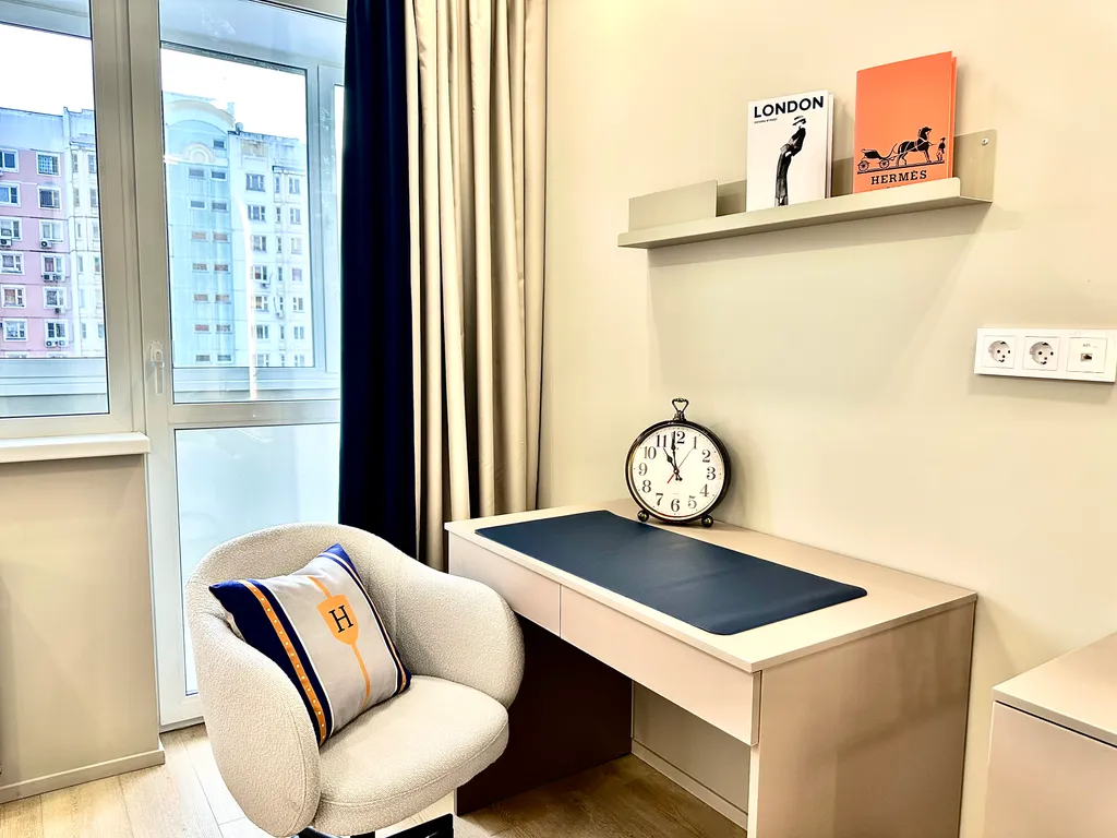 Квартира Квартира Люкс с 2 балконами и дизайнерским ремонтом — Москва