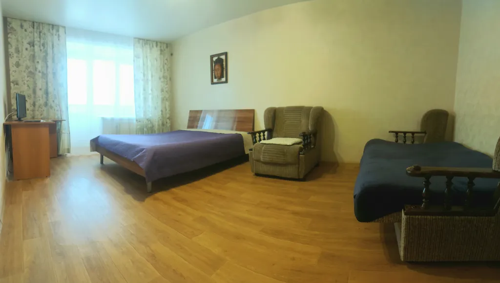 Квартира Удобная однокомнатная квартира в современном доме — Хабаровск