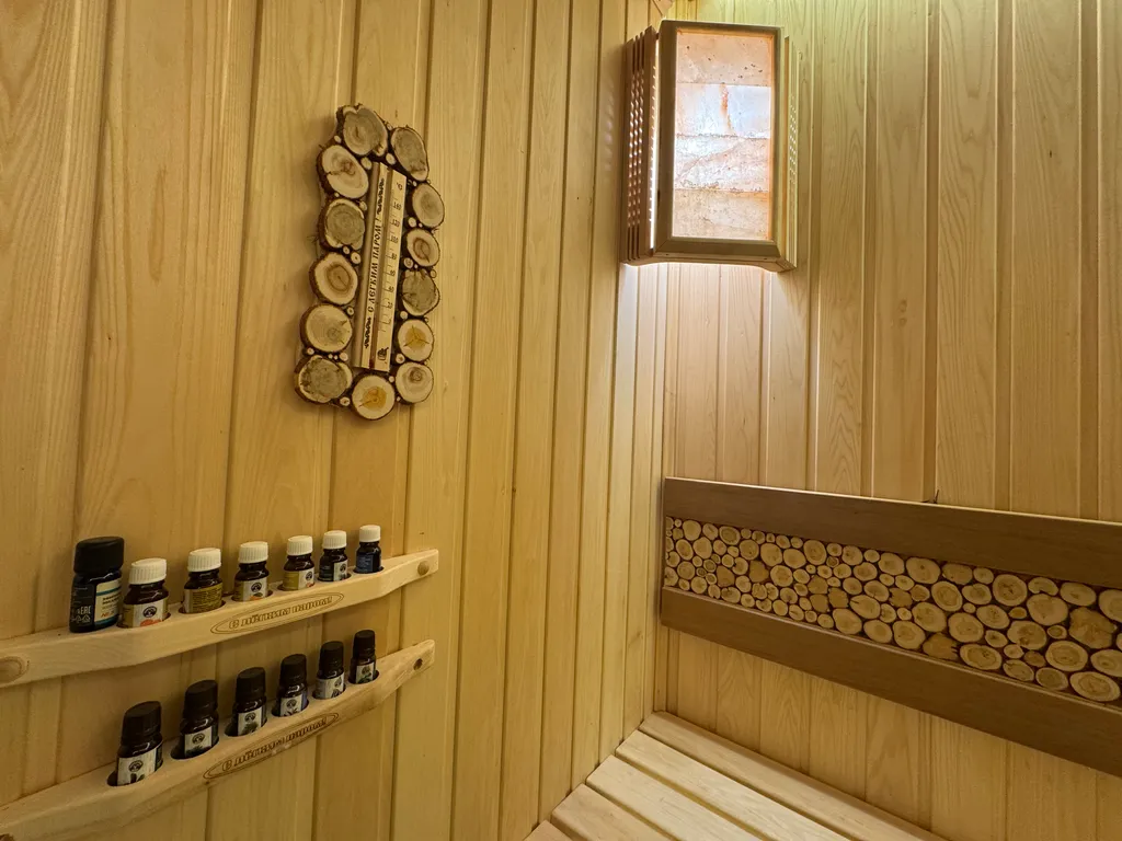 Дом - баня в дали от городской суеты