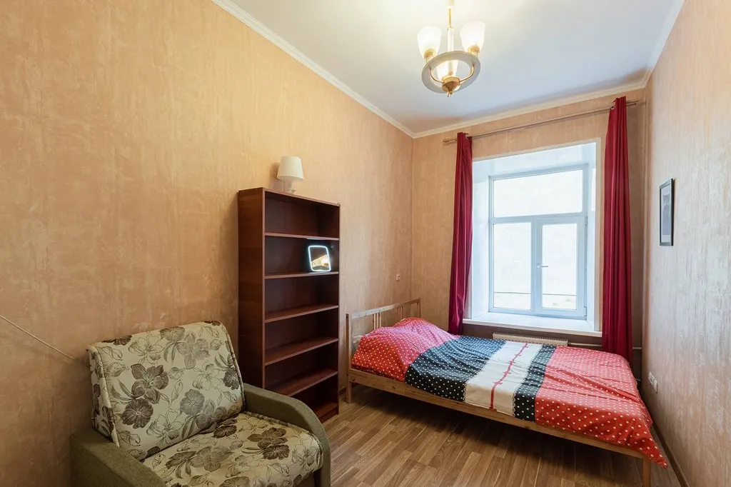 Квартира Квартира с 4 комнатами для большой семьи в 7 минутах от Невского — Санкт-Петербург