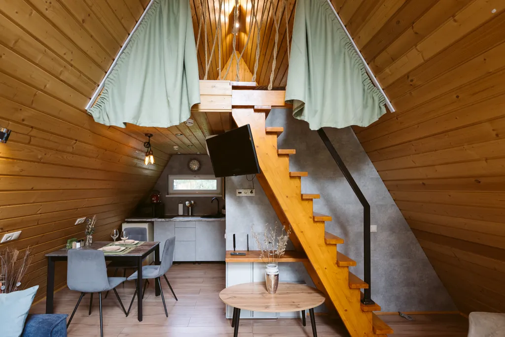 Домик A-Frame без купели 45m2