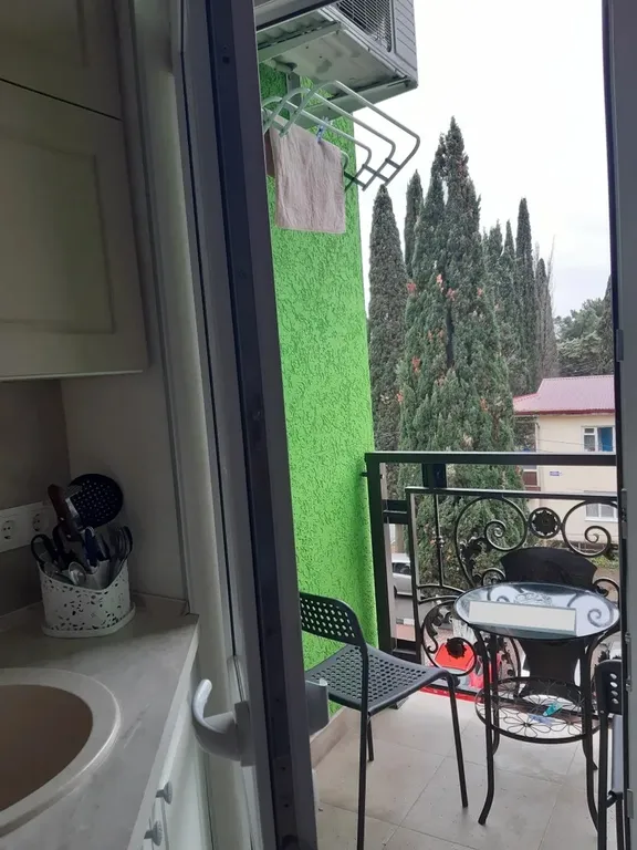 Апартаменты студия с балконом