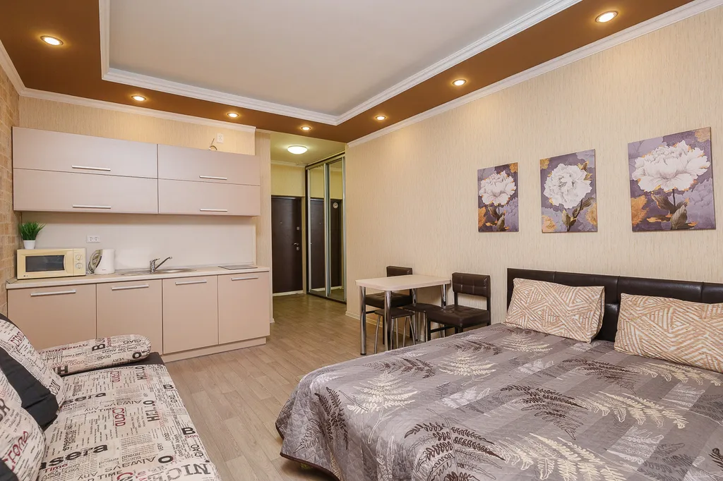 Квартира Квартира-студия, 32 м², 2 кровати — Новосибирск