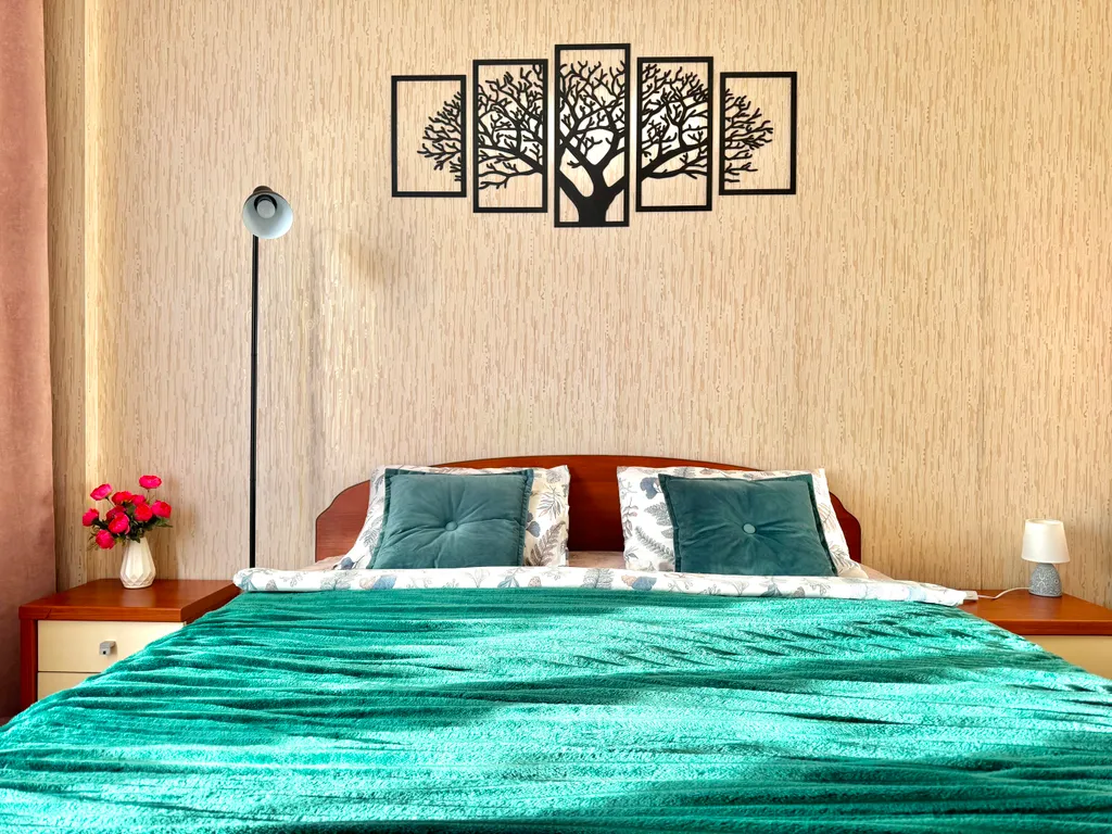 Просторная евродвухкомнатная квартира рядом с парком Горького