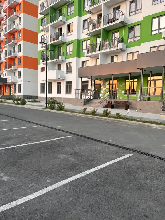 Просторная студия в зеленом районе недалеко от моря - комплекс Летний