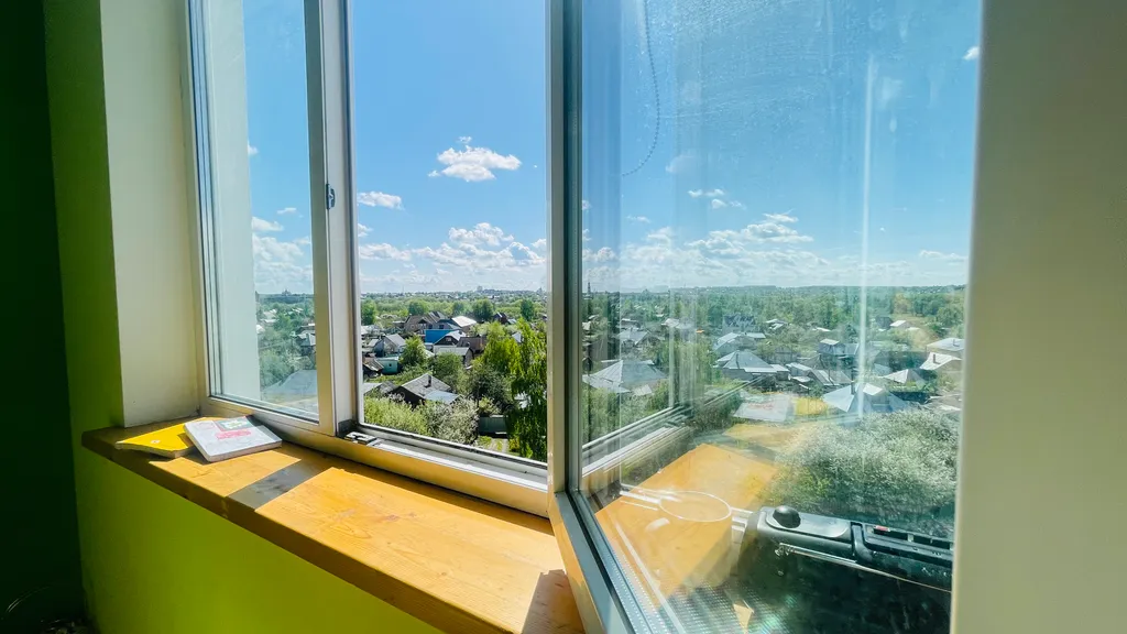 Панорамный 2-комнатный номер, город как на ладони