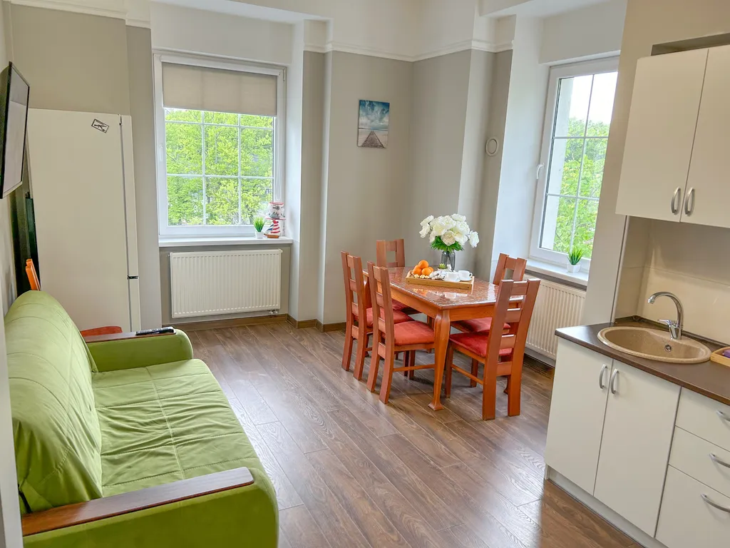 Балт апартментс Пионерский 17 с двумя спальнями