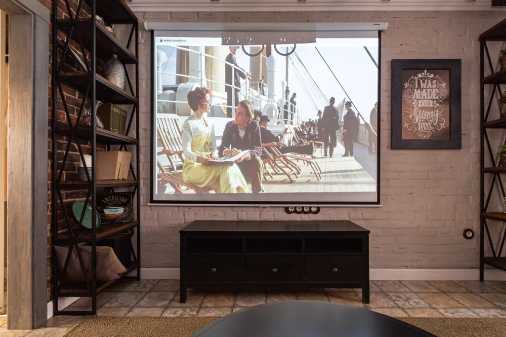 2х комнатный лофт с проектором