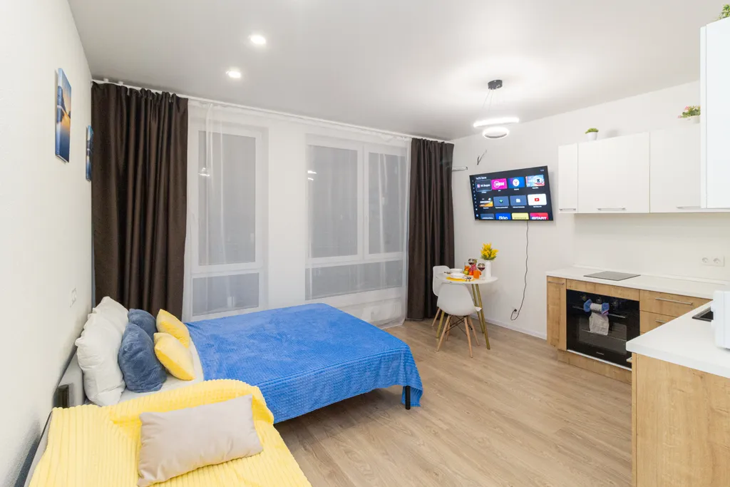 Студия для 4 человек возле Сити-Молла и горячих источников