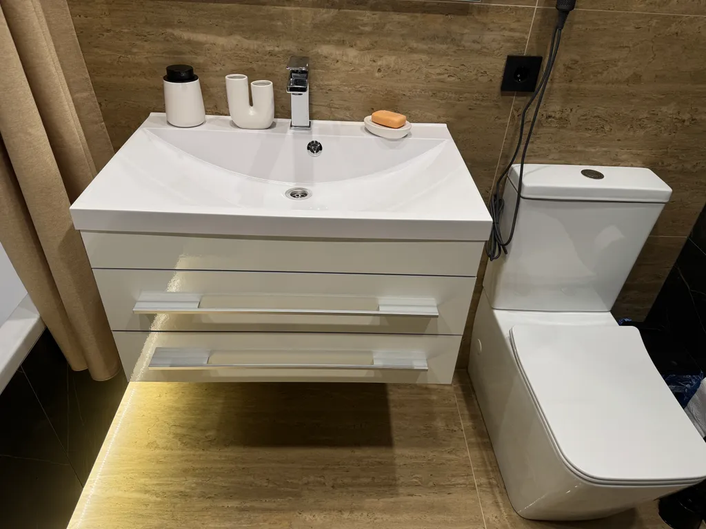 Уютная квартира с дизайнерским ремонтом в 15 минутах от моря