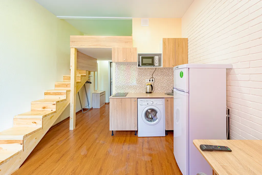 Квартира Квартира Двухуровневая студия — Москва