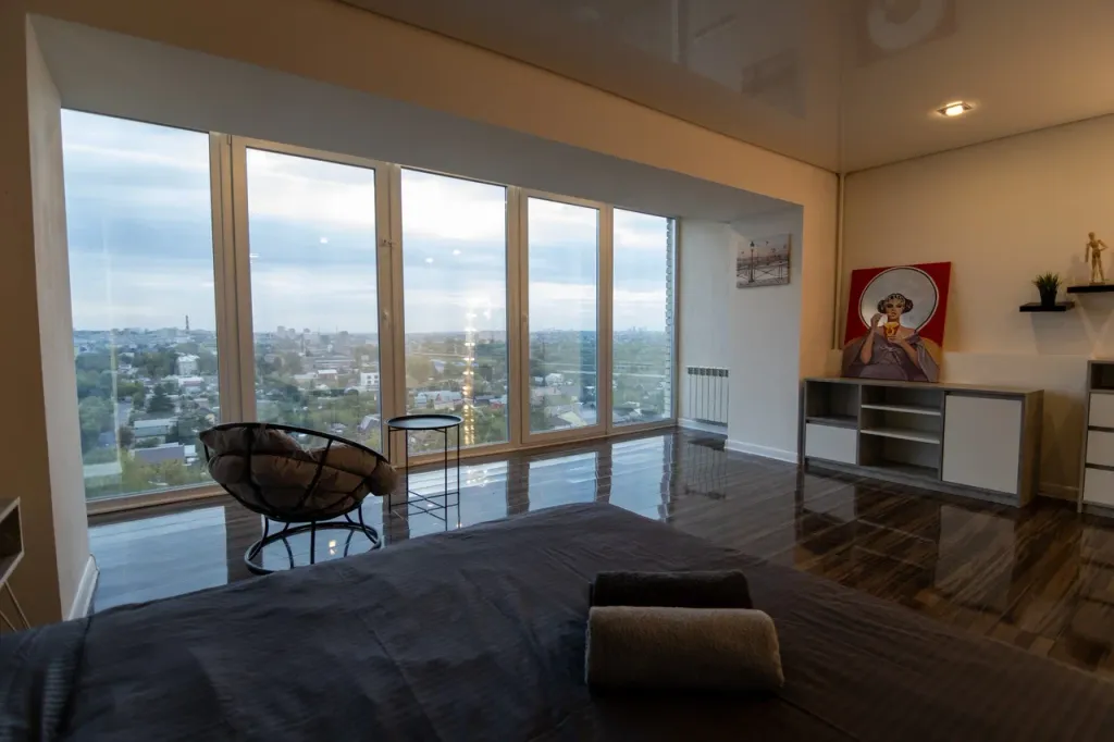 Апартаменты с панорамным видом на город