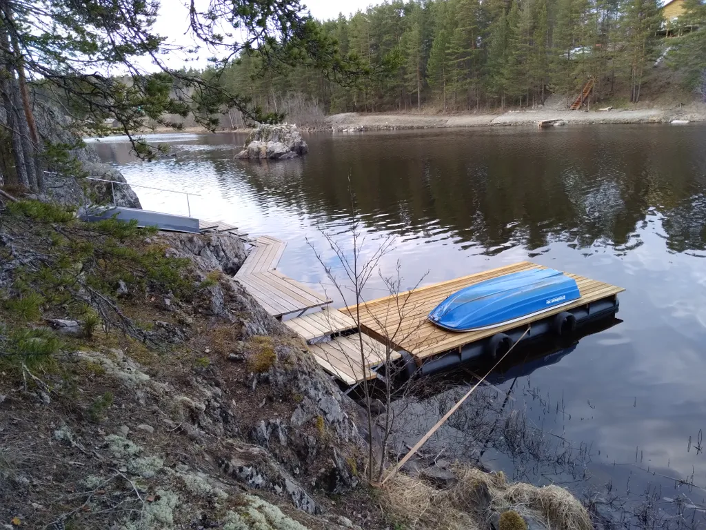 Дом с видом на озеро