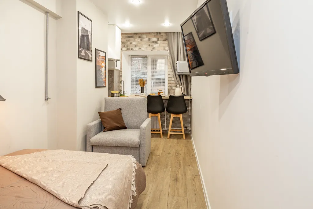 Квартира Квартира-студия, 18 м², 2 кровати — Санкт-Петербург