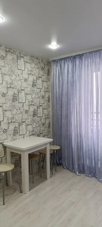 Уютная светлая квартира с видом на город и природу