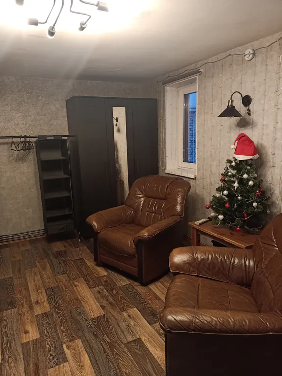 Дом с баней на берегу озера, в черте города