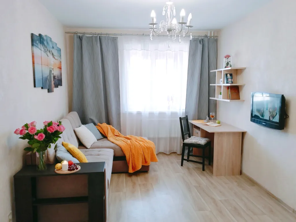 Уютная 1- комн. квартира рядом с метро Парнас