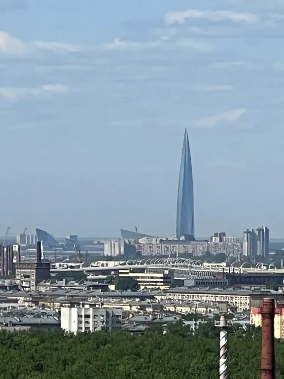 Квартира Уютная квартира, с видом на закаты, рядом метро и аэропорт — Санкт-Петербург