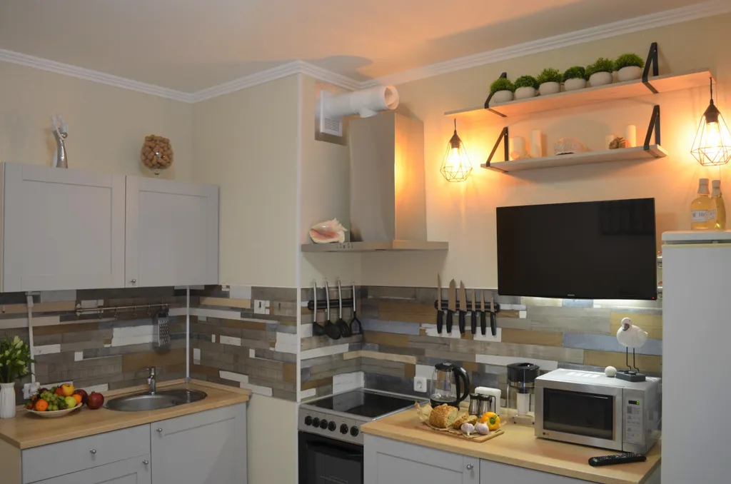 Квартира Однокомнатная квартира В гостях у Петербурженки Янино — Янино-1