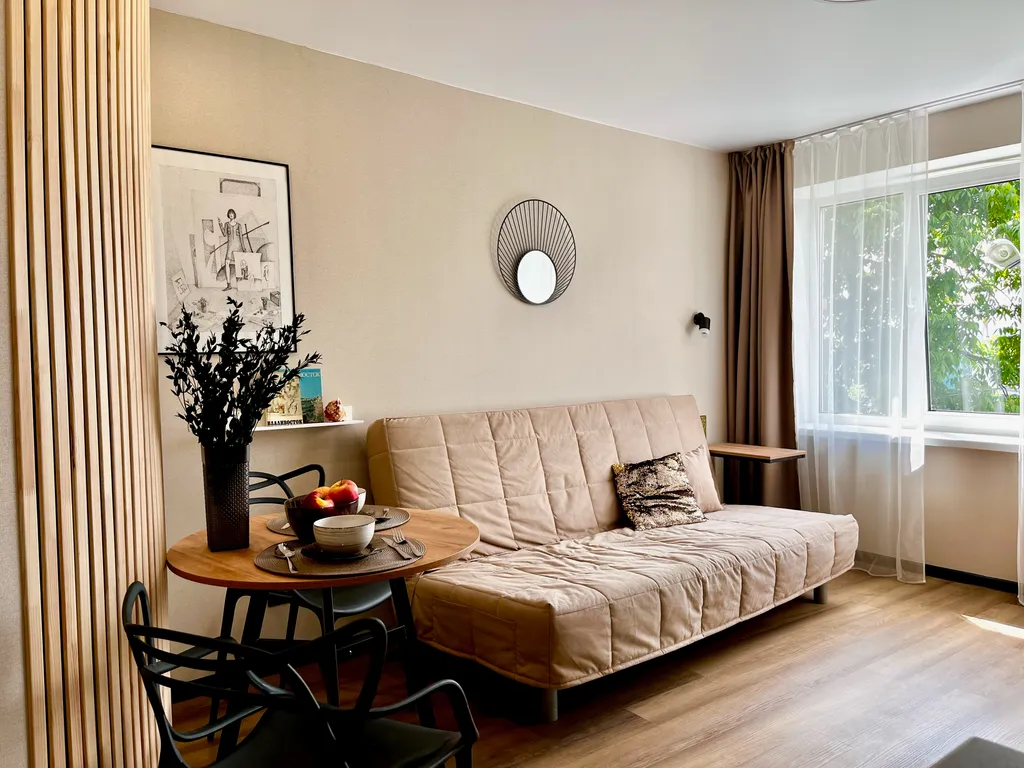 Уютная студия с видом на Золотой рог