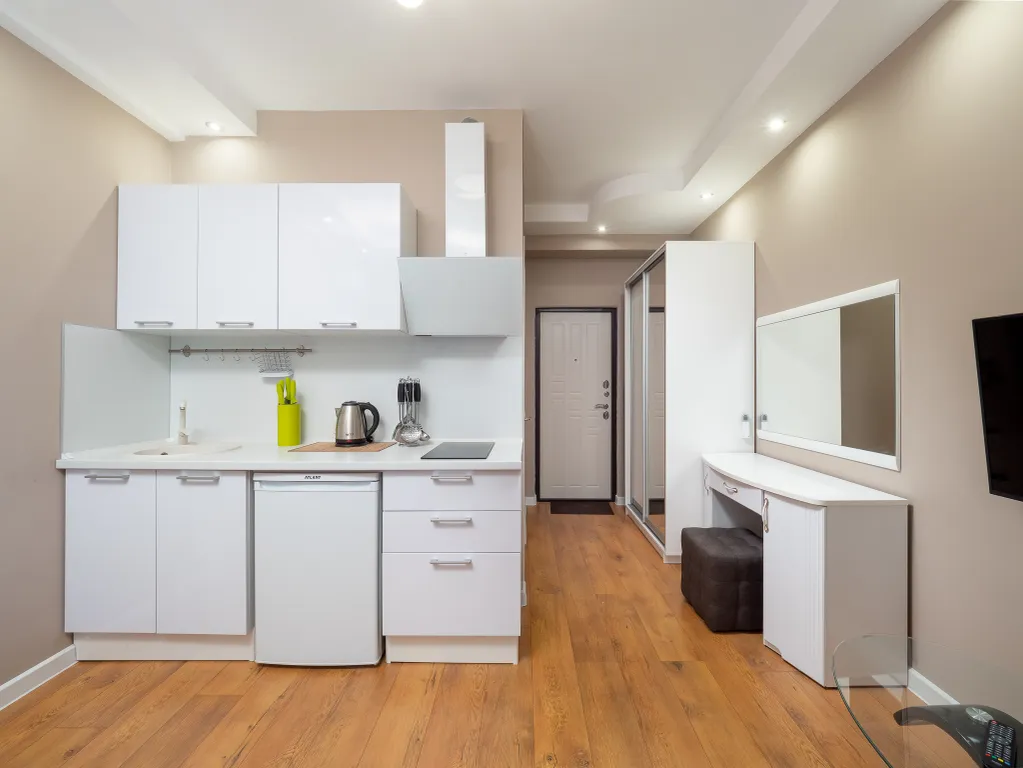 Квартира Квартира Уютная студия у моря с теплым бассейном — Сириус