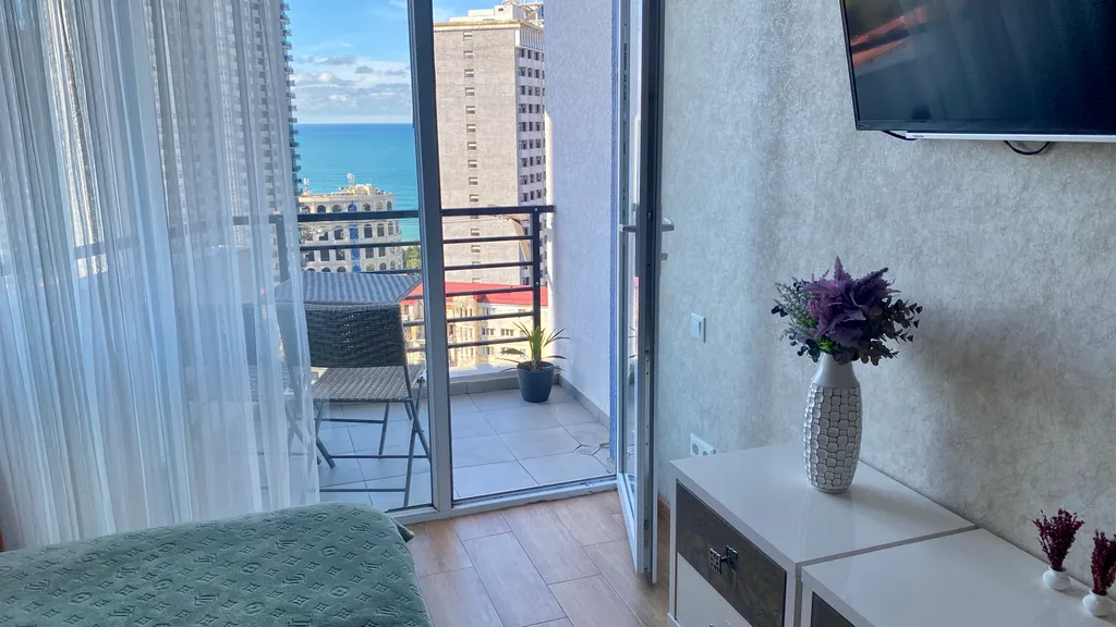 Уютная квартира-студия у моря для идеального отдыха круглый год