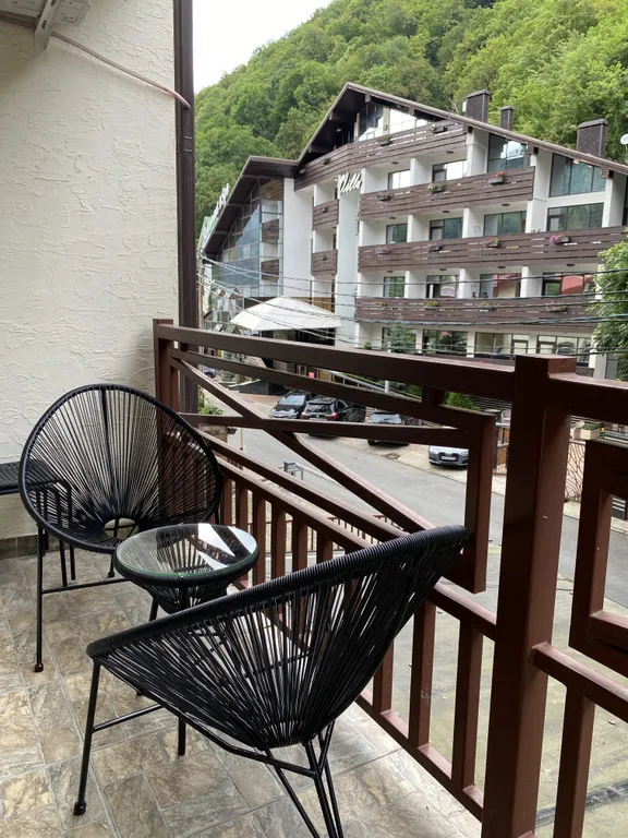 Апартамент Астра с балконом в ЖК Куршевель