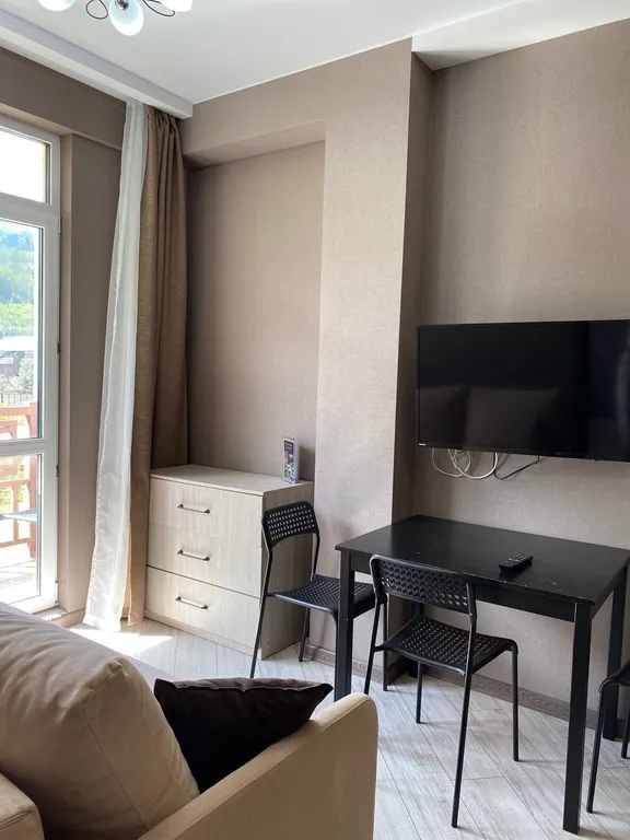 Евро двухкомнатный апартамент с балконом Куршевель