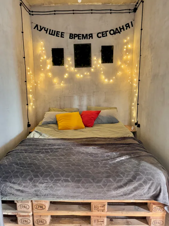 Квартира Уютная дизайнерская студия лофт — аренда посуточно в Мытищи