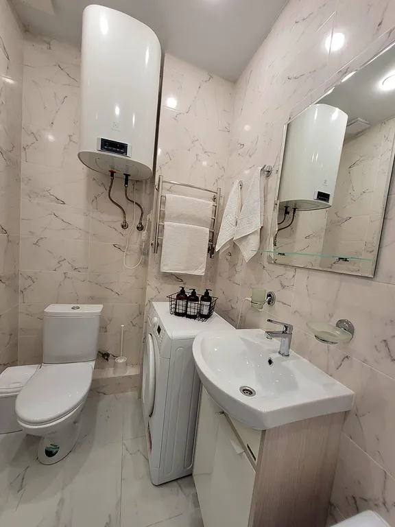 Квартира с видом и балконом