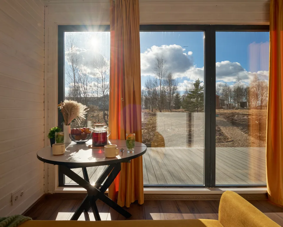 Уютный дом на можайском водохранилище в поселке с собственным пляжем