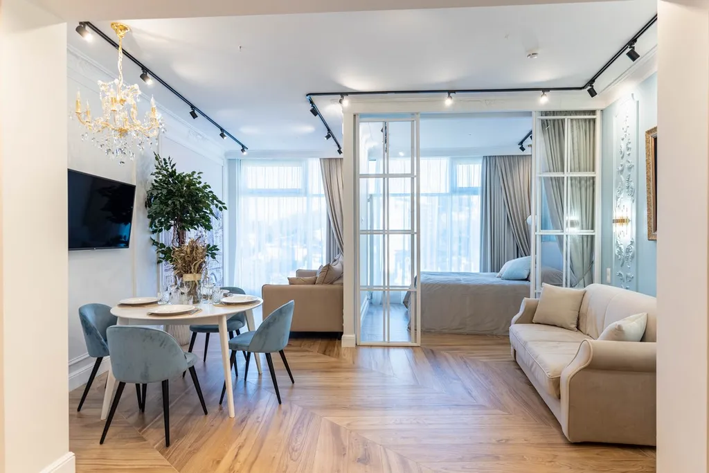 Дизайнерская Люкс студия, самый центр, до набережной и пляжа 5 минут