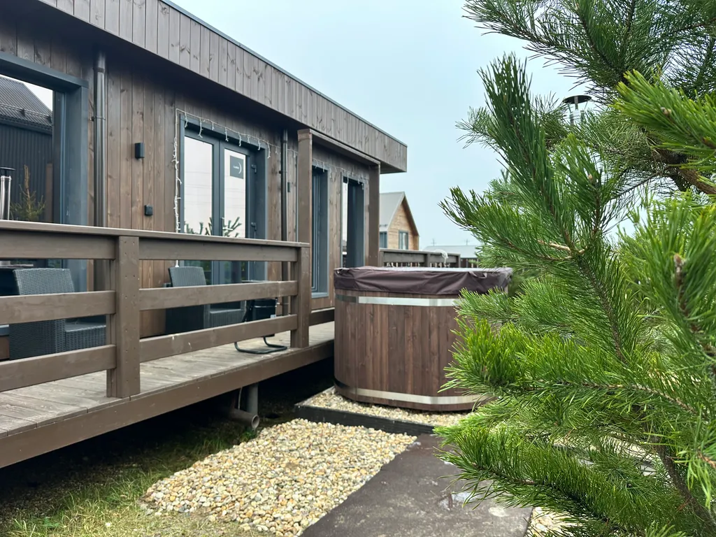 Коттедж Коттедж Ваша дача ЛУНА 6 в живописном месте, баня, фурако, беседка, мангал — Лопотово