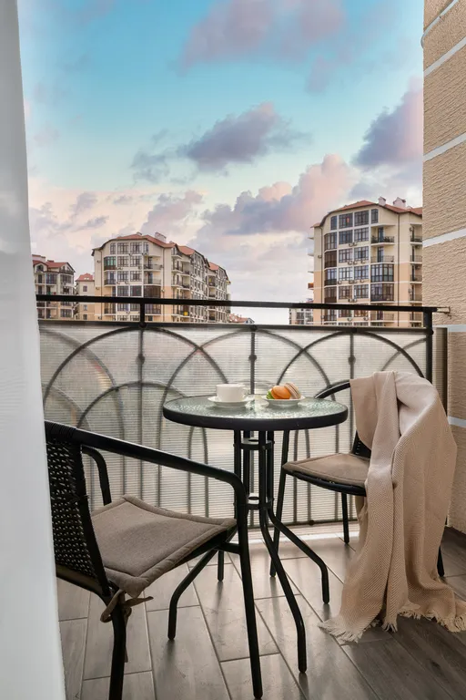 Квартира Квартира Студия с балконом в ЖК Черноморский-2 — Геленджик