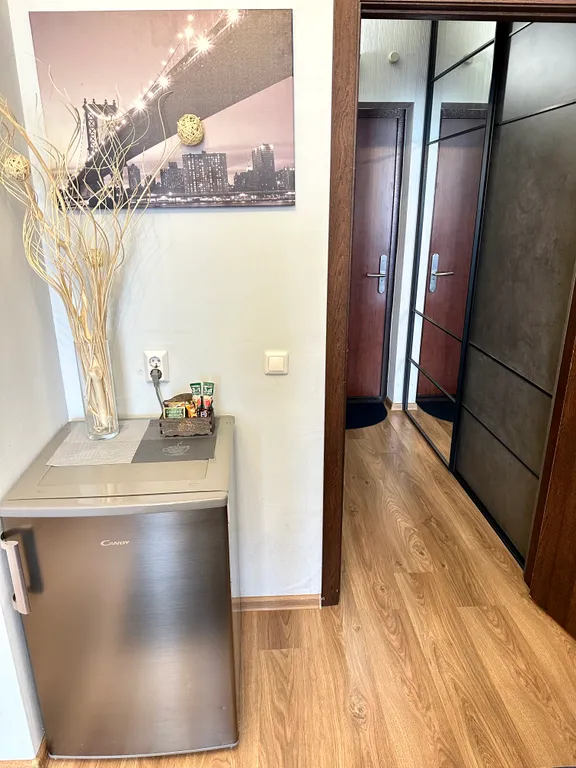 Студия с камином и кондиционером