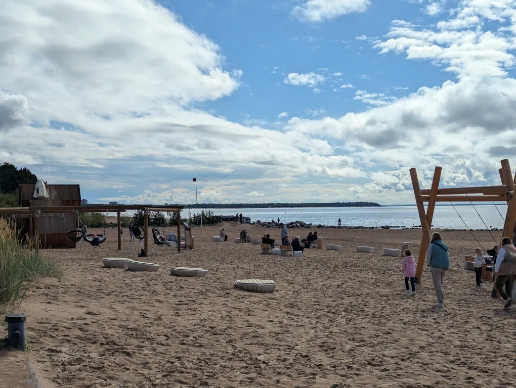 Апартаменты на пляже финского залива