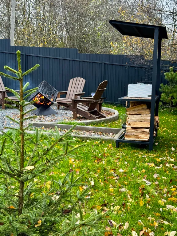 Новенький дом с сибирским чаном