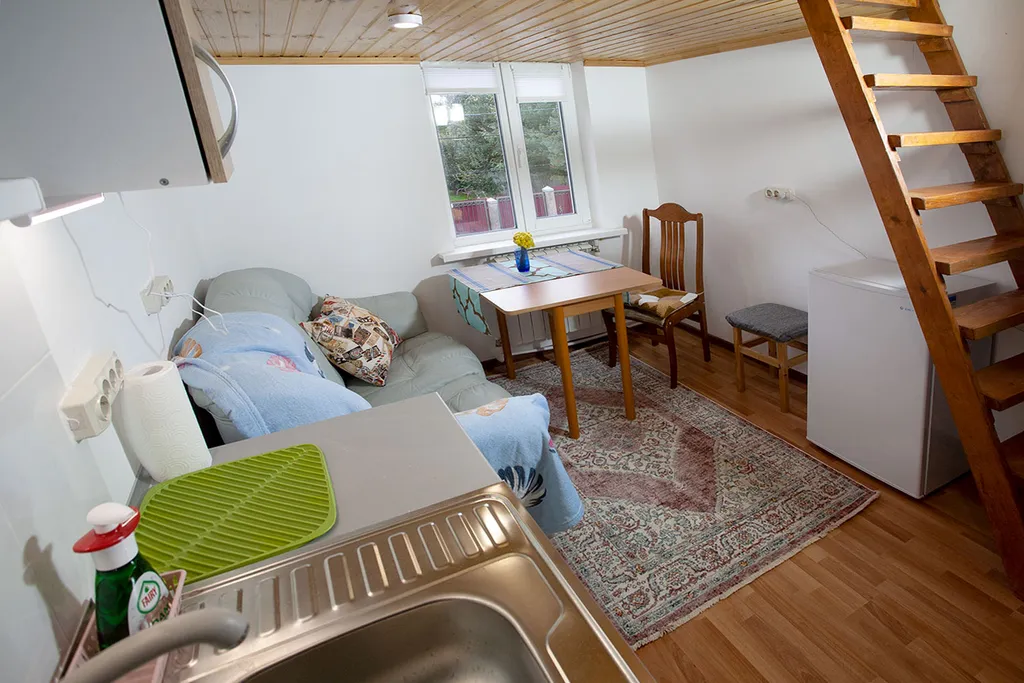 Квартира Квартира Двухуровневая студия, рядом аэропорт Шереметьево — Лобня