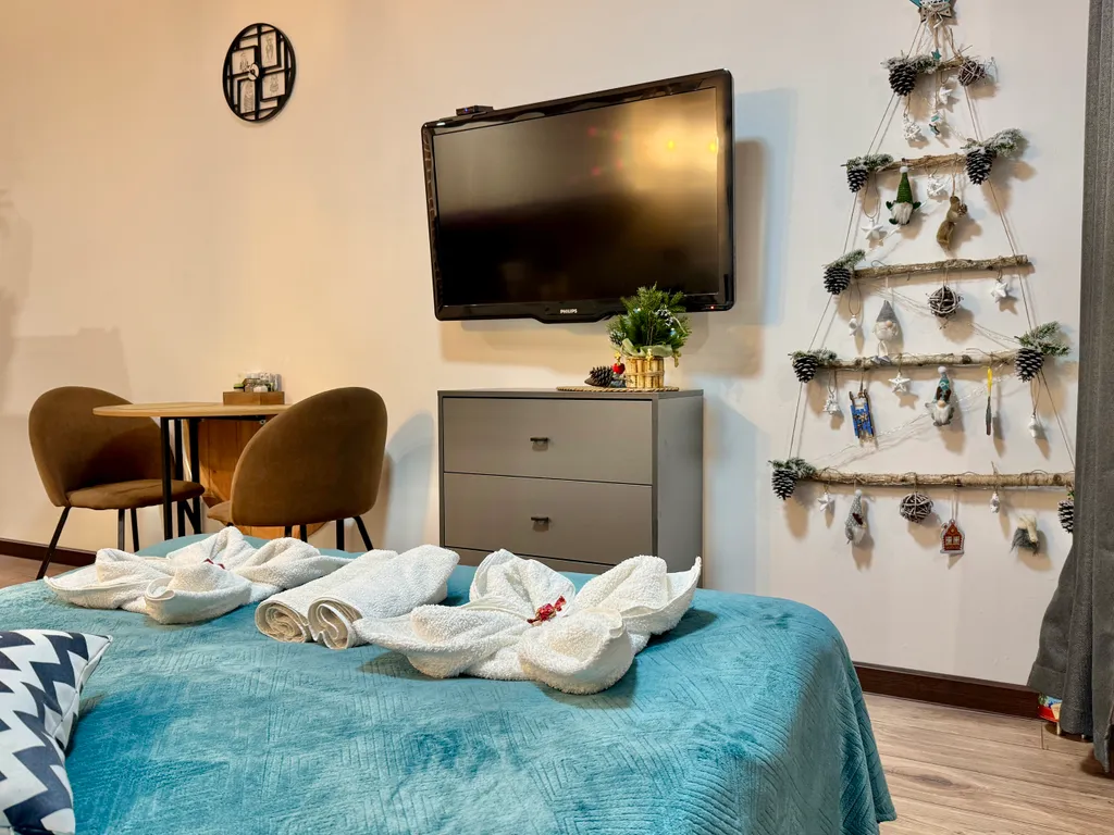 Студия с панорамным видом на Москву