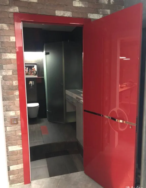 Студия с дизайнерским ремонтом