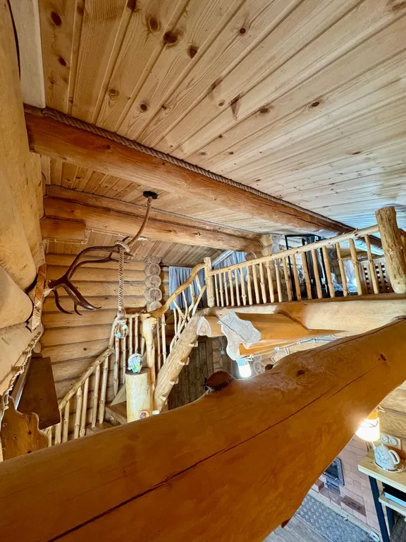 Уютный загородный дом-баня