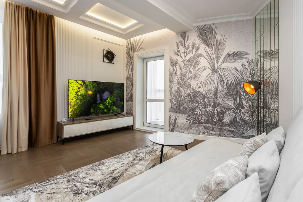 Стильные апартаменты в центре с панорамным видом