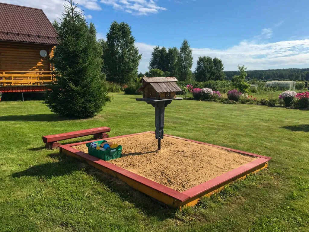 Дом в стиле Rustic с баней на дровах