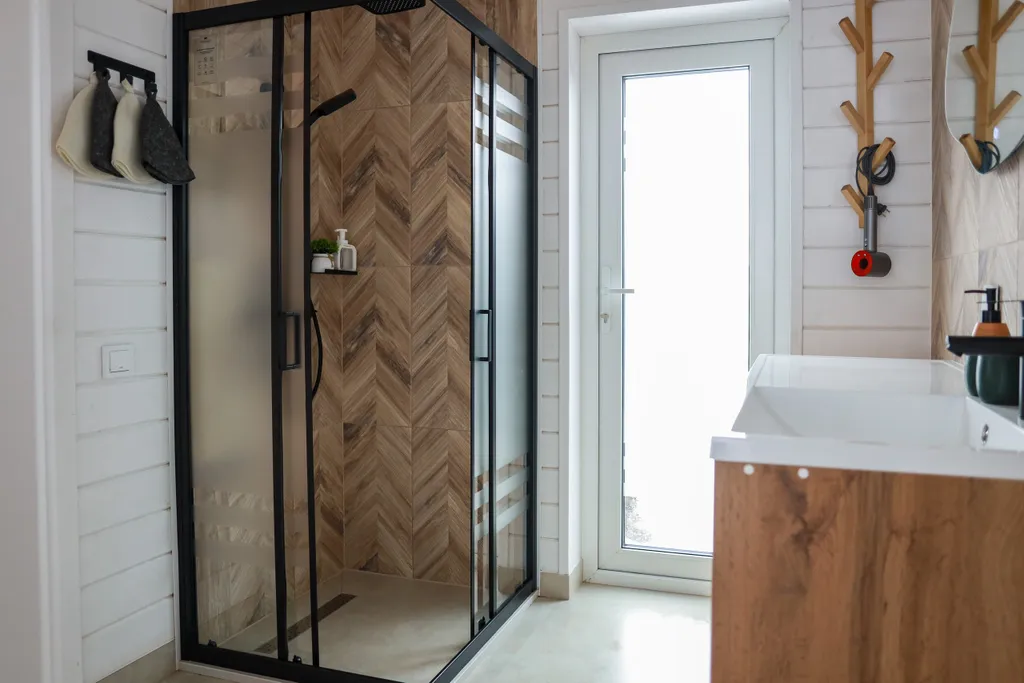 Стильный barnhouse с сауной