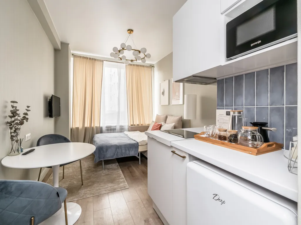 Квартира Квартира Студия комфорт-класса White Studio — Москва