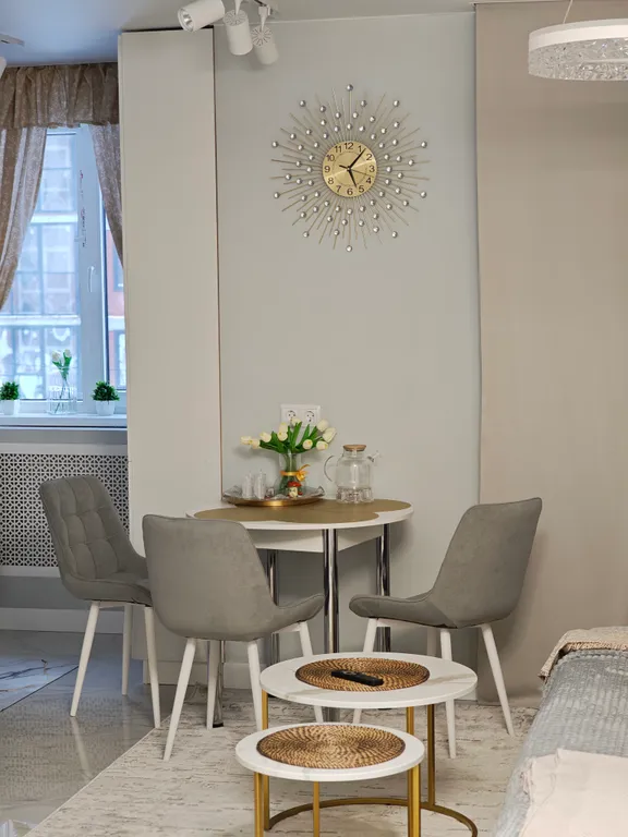 Атмосферная квартира-студия у Глобуса на Зелёной