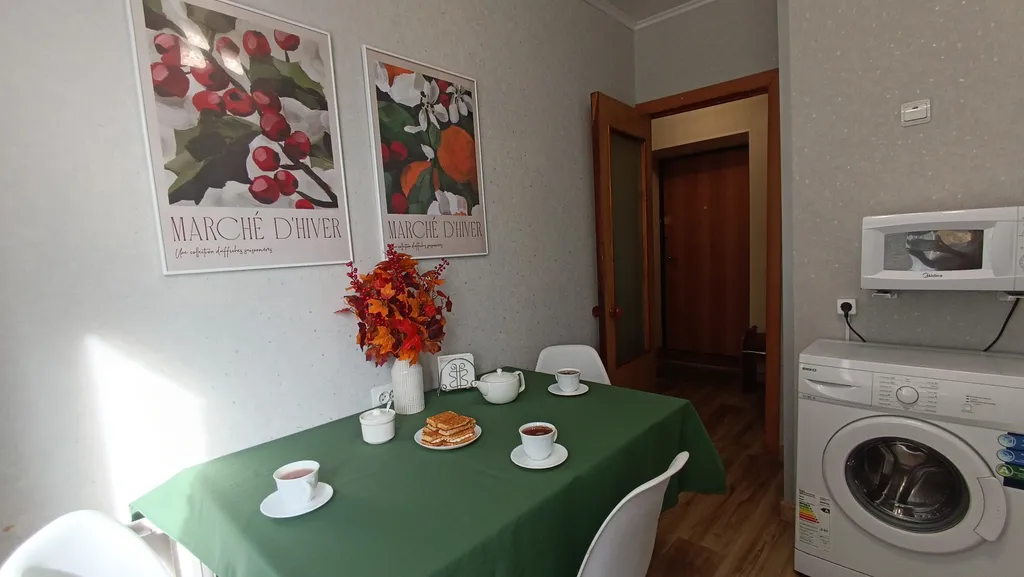 Уютная 1-комнатная квартира рядом с ТЦ Аврора