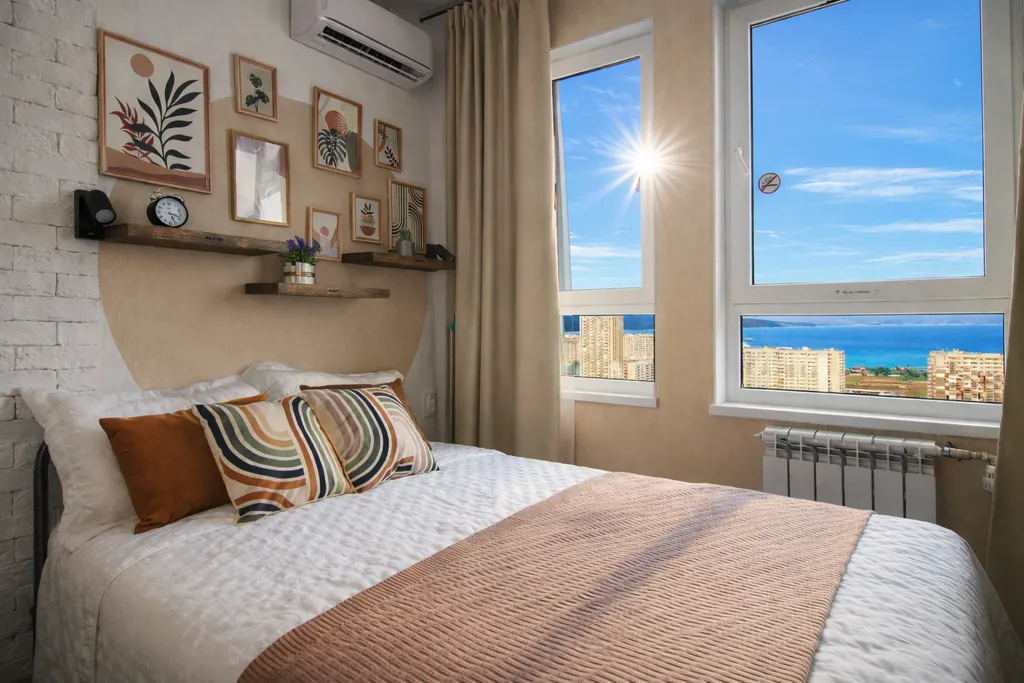 С видом на море и бухту Новороссийска