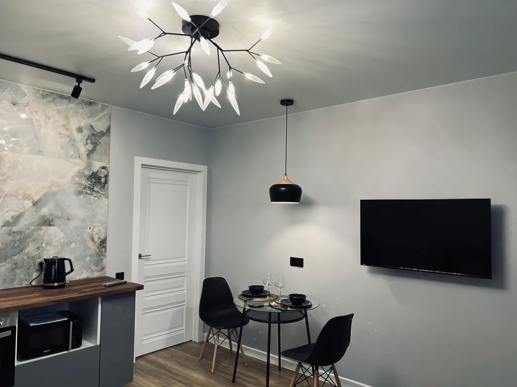 Квартира Квартира Шикарная студия в новом доме — Лобня