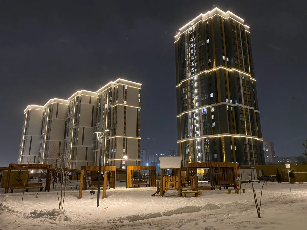 Новая квартира с видом на город в красивом ЖК Лапландия